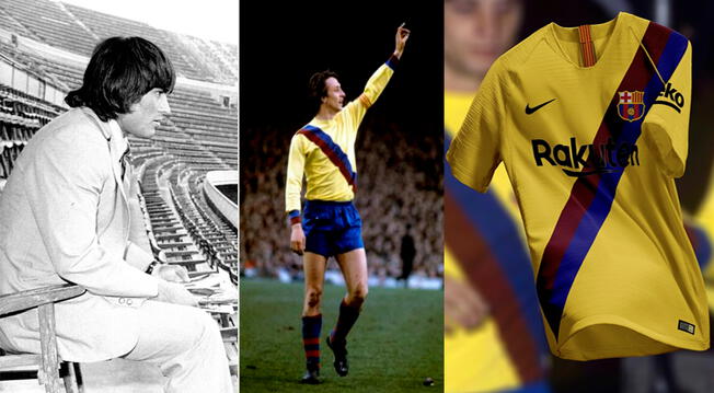 Barcelona camiseta alterna 2019: Cuadro culé vestirá los colores que usó Hugo Sotil y Johan Cruyff │ FOTOS