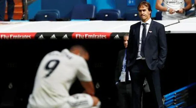 ¿Seguirá al frente? Julen Lopetegui y su reacción durante la derrota del Real Madrid ante el Levante