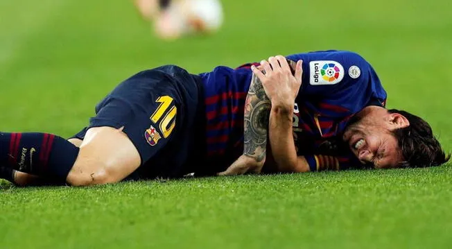 ¿Cuántas veces se ha lesionado Lionel Messi?