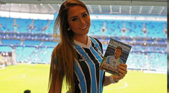 River Plate vs Gremio: Carolina Portaluppi hija del técnico Renato Gaucho y su aliento previo a semifinal Copa Libertadores 2018