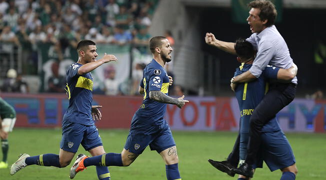 Boca Juniors empató 2-2 con Palmeiras y pasó a la final de la Copa Libertadores.