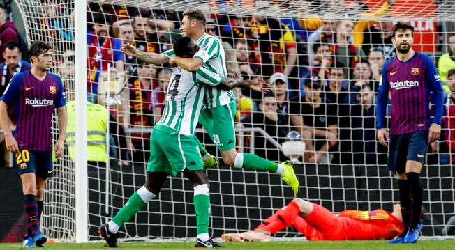 Barcelona vs Betis: con Lionel Messi de titular, culés cayeron 3-4 por la Liga Santander