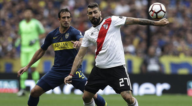 Boca Juniors empató 2-2 con River Plate por la ida de la final de Copa Libertadores 2018.