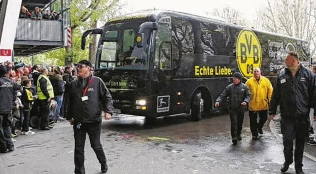 Borussia Dortmund: condenan a 14 años de prisión a agresor del bus del club 