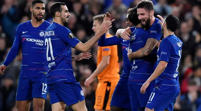 Chelsea avanza invicto a la siguiente fase de la Europa League a falta de una fecha