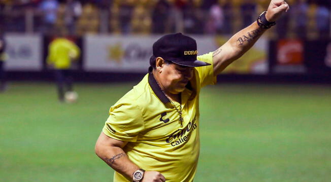 Maradona rechazó ser el DT mejor pagado en México y renovará con Dorados por todo el 2019