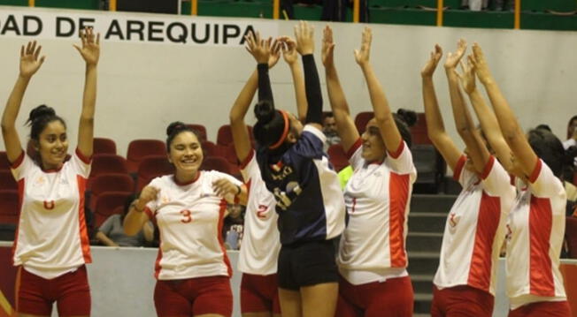 Juegos Sudamericanos Escolares Arequipa 2018: Selección Peruana de Vóley logró primer triunfo nacional en certamen
