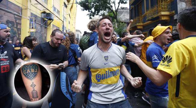 Copa Libertadores: Hincha de Boca Juniors se tatuó la Copa Libertadores porque pensó que la iban a ganar
