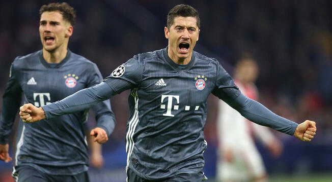 Con doblete de Lewandowski, Bayern Múnich empató 3-3 con el Ajax y acabó líder en el Grupo E de la Champions League [RESUMEN Y GOLES]