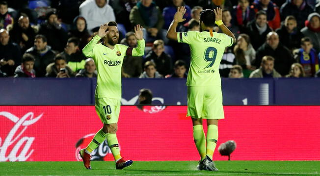 Barcelona aplastó 5-0 a Levante con triplete de Lionel Messi por la Liga Santander [RESUMEN]