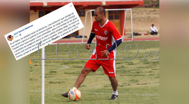 Cienciano: Julio García critica duramente a los directivos del 'Papa de América' después de fracasar en el ascender a Primera División │ Cuadrangular Final │ Fútbol Peruano