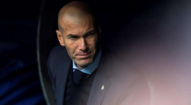 Zinedine Zidane, durante su etapa en el Real Madrid.