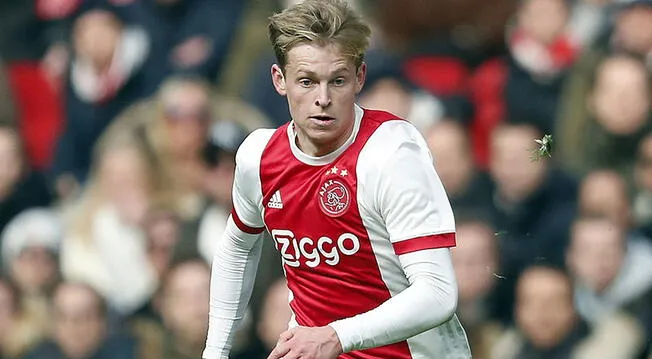 Frenkie de Jong dio el OK para que Barcelona y Ajax negocien su pase