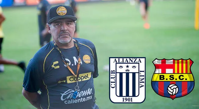 Alianza Lima: Diego Armando Maradona | El astro argentino podría estar en amistoso ante Barcelona de Ecuador | Noche Amarilla