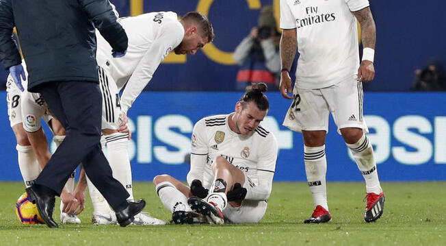 El Real Madrid pierde a Gareth Bale por las próximas dos semanas. 
