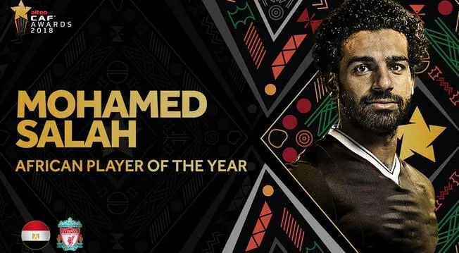 Mohamed Salah fue elegido como el mejor jugador africano por segundo año consecutivo | FOTO