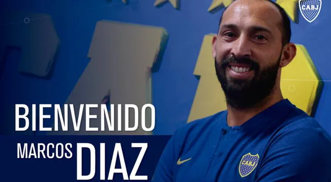 ¡OFICIAL! Marcos Díaz es nuevo arquero de Boca Juniors. 