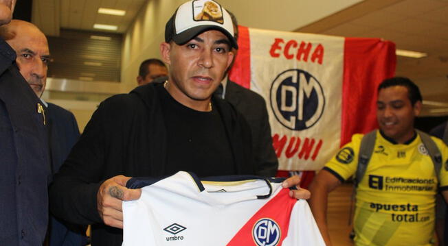 Egidio Arévalo Ríos llegó a Lima para incorporarse a Deportivo Municipal | Liga 1 2019 | Copa Sudamericana