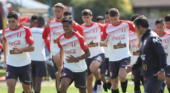 Perú entrenó en Chile con la única duda de Jairo Concha.
