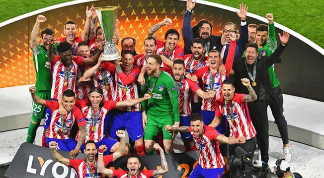 Atlético de Madrid, campeón de la Europa League tras vencer 3-0 al Olympique de Marsella