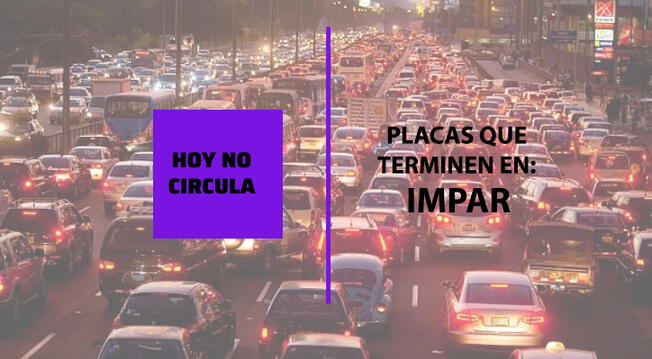 Hoy No Circula Sabatino Cdmx Y Edomex ¿qué Terminación De Placa Para