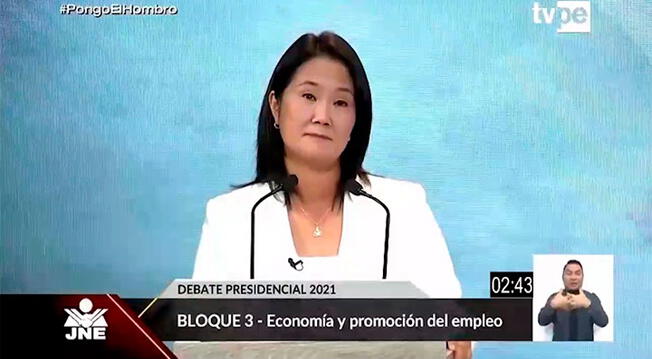 Keiko Fujimori no supo explicar sobre el 'Bono Oxígeno'