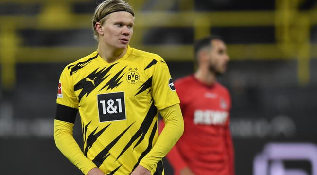 Erling Haaland está tasado en 170 millones de euros por el Borussia Dortmund.