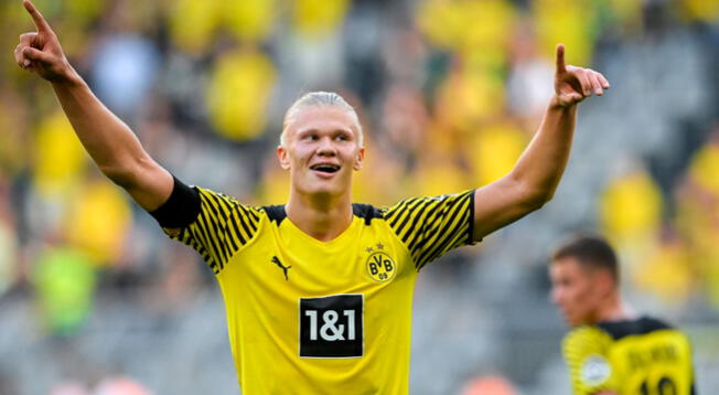 Haaland podría abandonar el Borussia Dortmund a mediados del 2022.