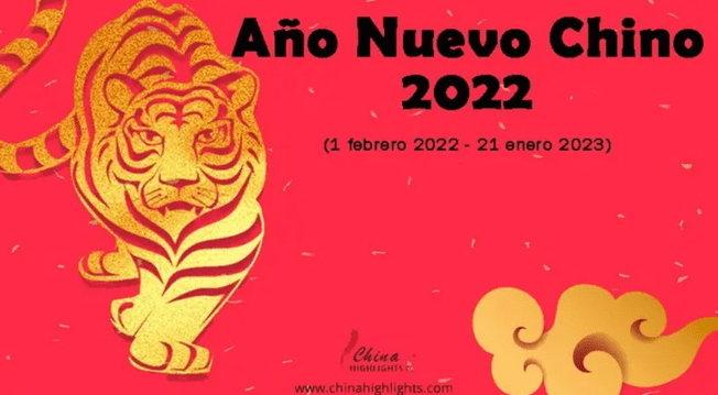 Horóscopo chino 2022: Año del Tigre, predicciones por signo