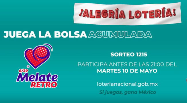 Melate Retro N Loter A Nacional Conoce Los N Meros Ganadores