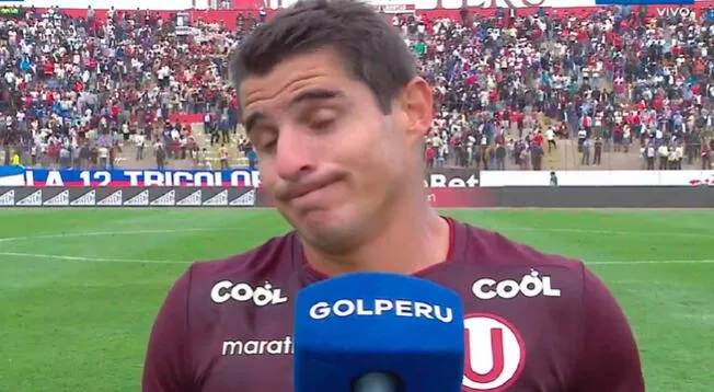 Aldo Corzo no se guardó nada tras el empate de Universitario