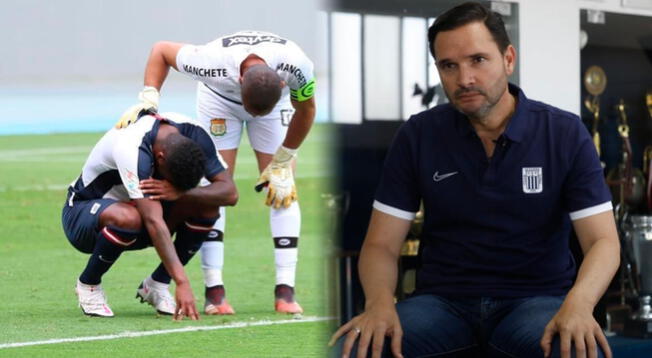 Víctor Hugo Marulanda aseguró que no pudo dormir varias semanas por el descenso de Alianza Lima