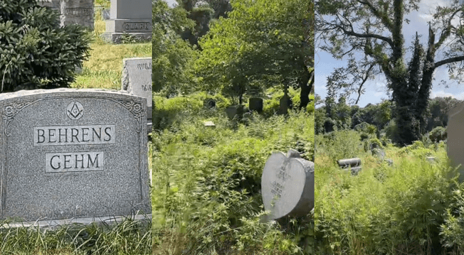 Viral: Joven deja a duende en cementerio abandonado y se hace viral en redes
