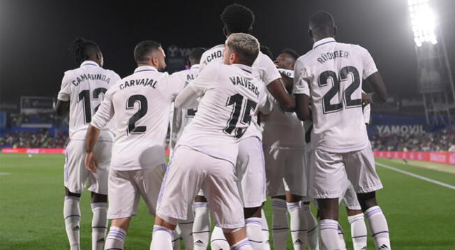 Real Madrid vs Getafe: EN VIVO