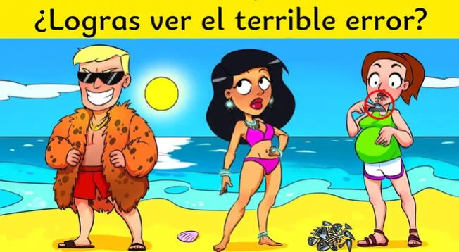 ¿Logras hallar el error? Responde en 5 segundos. | Fuente: Acertijo en 7 segundos.   