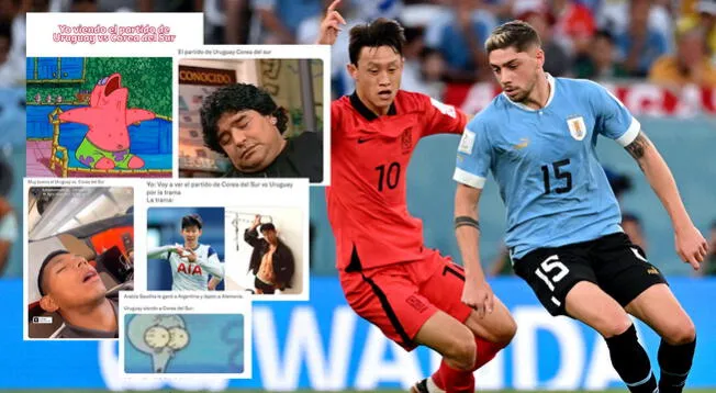 Uurguay fue víctima de memes por el partido que ofreció ante Corea del Sur en Qatar 2022.