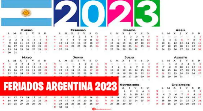 Feriados 2023 En Argentina Calendario Completo Con Los Días No Laborables Para Los Siguiente Meses 1601