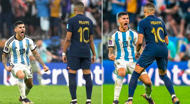 Cuti Romero se burló de Kylian Mbappé tras ganar el Mundial con Argentina