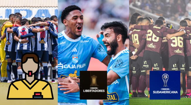 Copa Libertadores y Copa Sudamericana: designación de árbitros para la  fecha 3, Alianza Lima, Sporting Cristal, Universitario, DEPORTES, FUTBOL-PERUANO