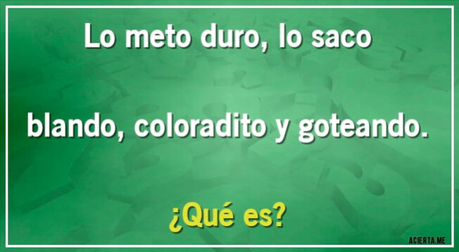 ¿cuál Es La Respuesta De Este Acertijo Solo Si Eres Inteligente Lo Descubrirás En 5 Segundosemk 8765