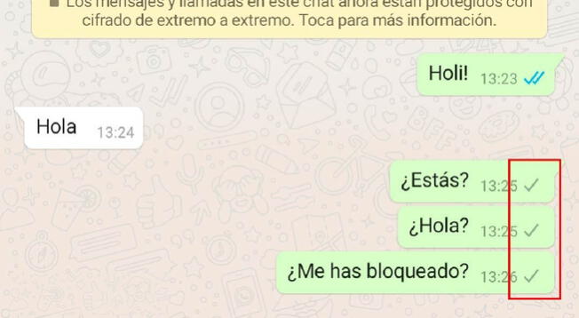 Whatsapp ¿te Han Bloqueado Descubre Por Qué Tu Mensaje Enviado Solo Se Queda En Un Check 5840