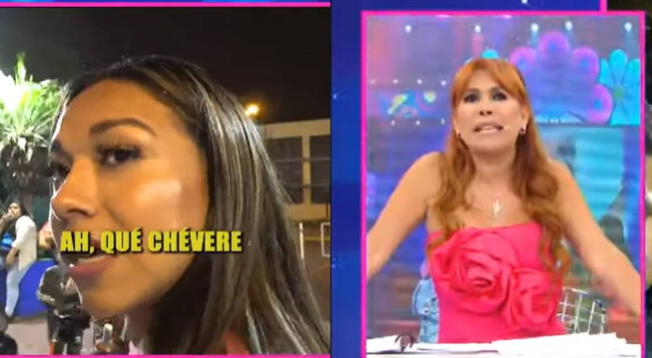 Dayanita Barre Con La Mirada A Reportero De Magaly Y La Trolean Te La Pegas De La Nueva Diva 3646