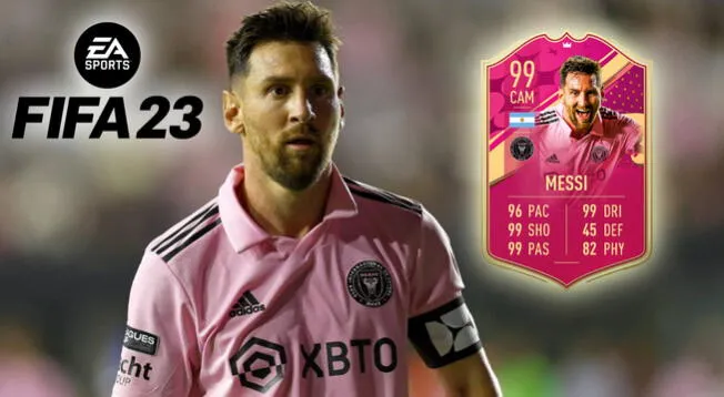 ¿cuál Es La Carta De Lionel Messi En El Fifa 23 Con Inter Miami Conoce