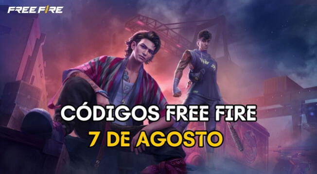 Free Fire: lista OFICIAL de códigos para canjear GRATIS