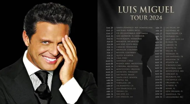 Entradas Luis Miguel En Argentina Buenos Aires Y Cordoba Gira 2024 En ...