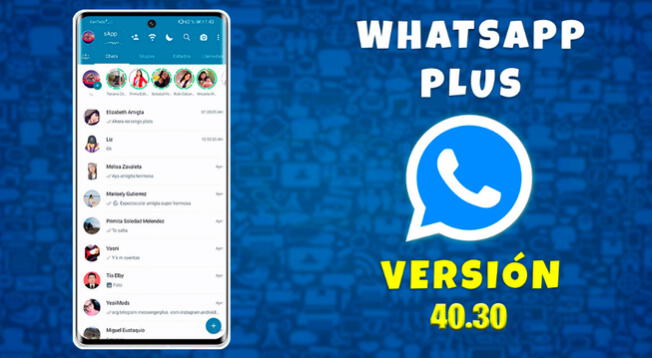 Ya es posible descargar WhatsApp Plus V40.30