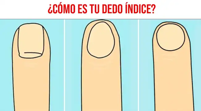 Test de personalidad: ¿Cómo luce la uña de tu dedo índice? Identifica ...