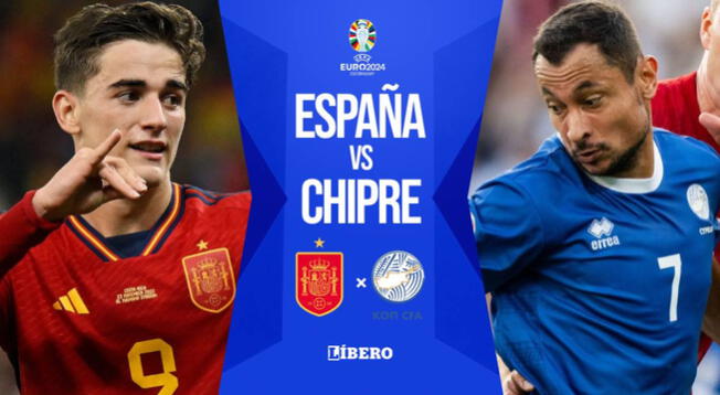 A qué hora juega la selección española con chipre