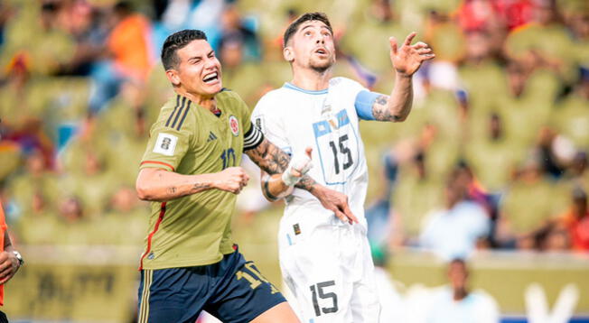 Colombia vs Uruguay ver el partido gratis online en directo sin anuncios  por Eliminatorias al Mundial 2026 : EN VIVO