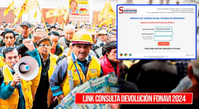 Devolución Fonavi 2024: Este Es El Link Oficial Para Consultar Si ...